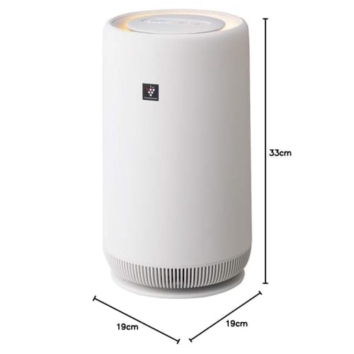 Sharp Plasmacluster 7000 Equipped Small Air Purifier 6 Tatami Personal Type FU-PC01-W White