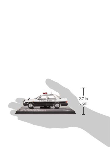 RAI'S 1/43 Scale Toyota Crown (JZS155Z) 2000 Kanagawa Prefectural Police Traffic Department Mobile Unit Vehicle (407) Finished Model H7430006