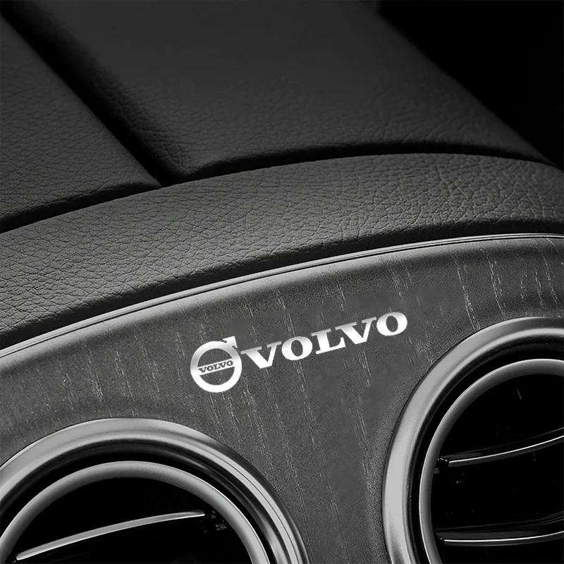 4/8Pcs Car Steering Wheel Markings Stickers Decoration DIY Decal for Volvo V40 V50 S40 S80 XC60 S90 XC90 S60 XC40 C40 RDESIGN T6
