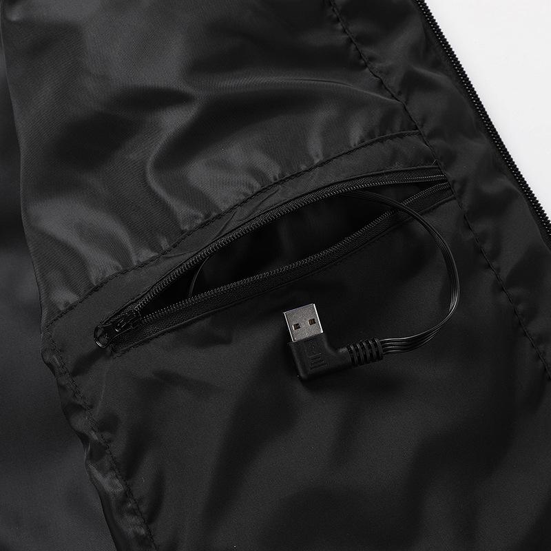 Unisex Smart USB Heated Vest with 4-Control, 26-Zone Heating for Winter Warmth