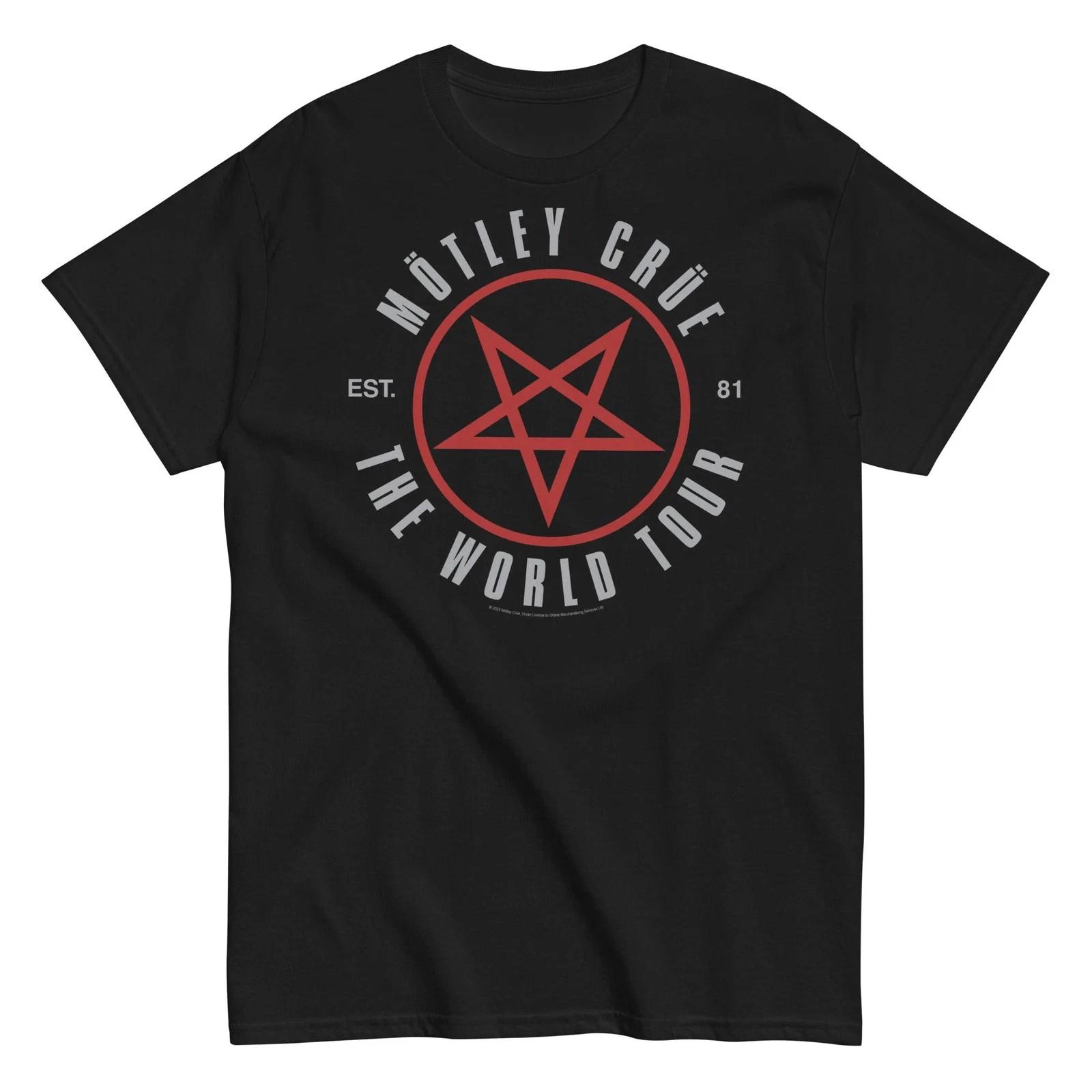 Motley Crue - The World Tour T Shirt L