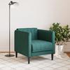 Armchair Dark Green Fabric