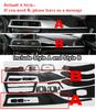 Carbon Fiber Interior Decal Trim Pkg Radio Center Door for BMW 3 Series F30 F31