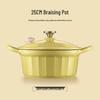Buydeem Cast Iron Enamel Stew Pot