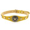 Pentagram Alloy PU Leather Choker, Gothic Harajuku Star Clavicle Necklace