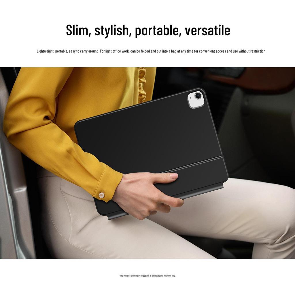 Compatible with 2025 iPad Air 7 Magic Keyboard & 11-inch Pro Hovering Touchpoint Keyboard