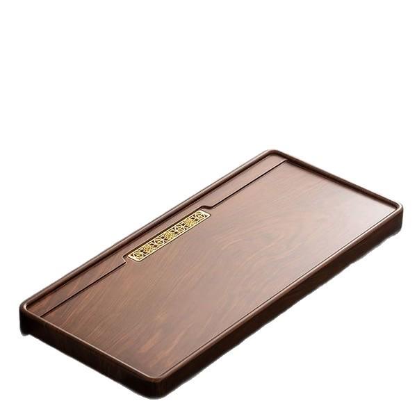 Solid Wood Tea Tray for Gongfu Tea with Drainage System