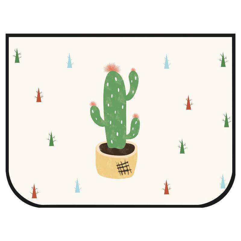 Universal Car Sun Shade Cover Magnetic UV Protection Curtain Side Window Sunshade Cover For Baby Kids Cute Cartoon Car Styling