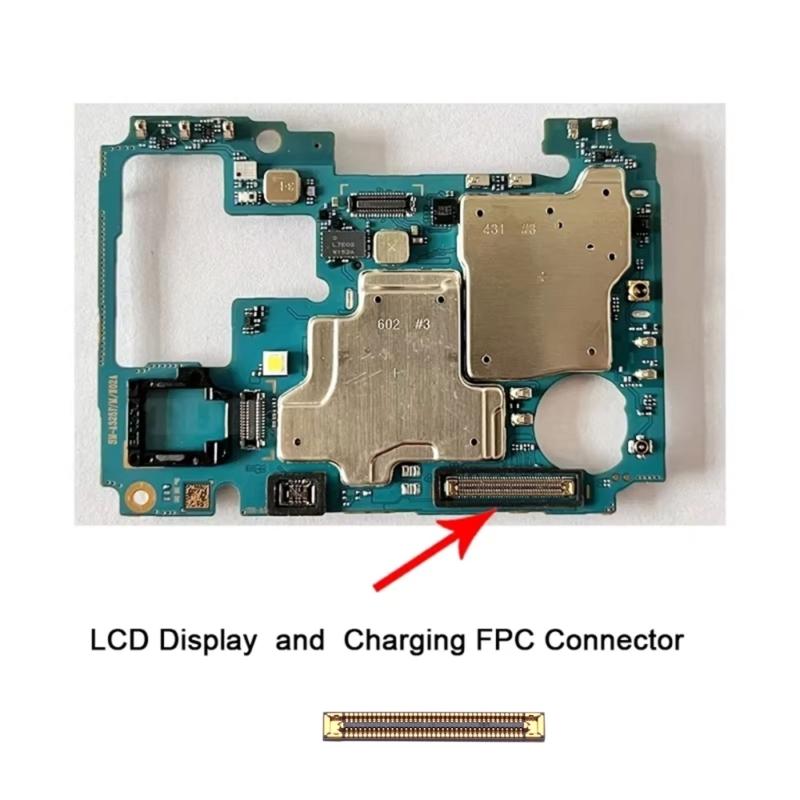 High Conductivity Replacement FPC Inlines Socket Energy Efficient Inlines Socket Metal Charging Connector for A32 -A325