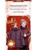 Loose Hooded Winter Down Jacket for Middle-aged and Elderly Women – Warm White Duck Down Coat
