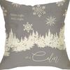 Nordic Christmas Snowman Pillowcase Linen Sofa Cushion Pillowcase New Style Christmas Pillowcase