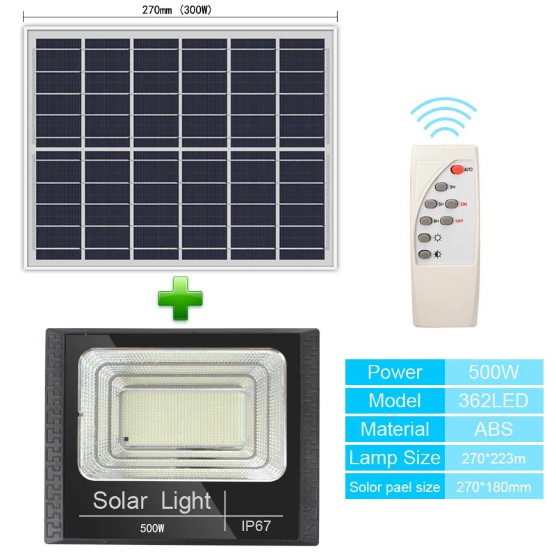 Solar Lamp Outdoor Home Super Bright LED High Power IP67 Waterproof Floodlight Cornucopia Induction Light Control Remote Control