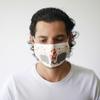 Cloth Face Mask With Filter, Elephant Print Adult