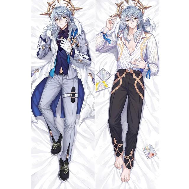 

Honkai Star Rail Sunday Dakimakura 2WAY Hing Body Case Anime Pillow Cushion Cover 120x40 cm Peach Skin