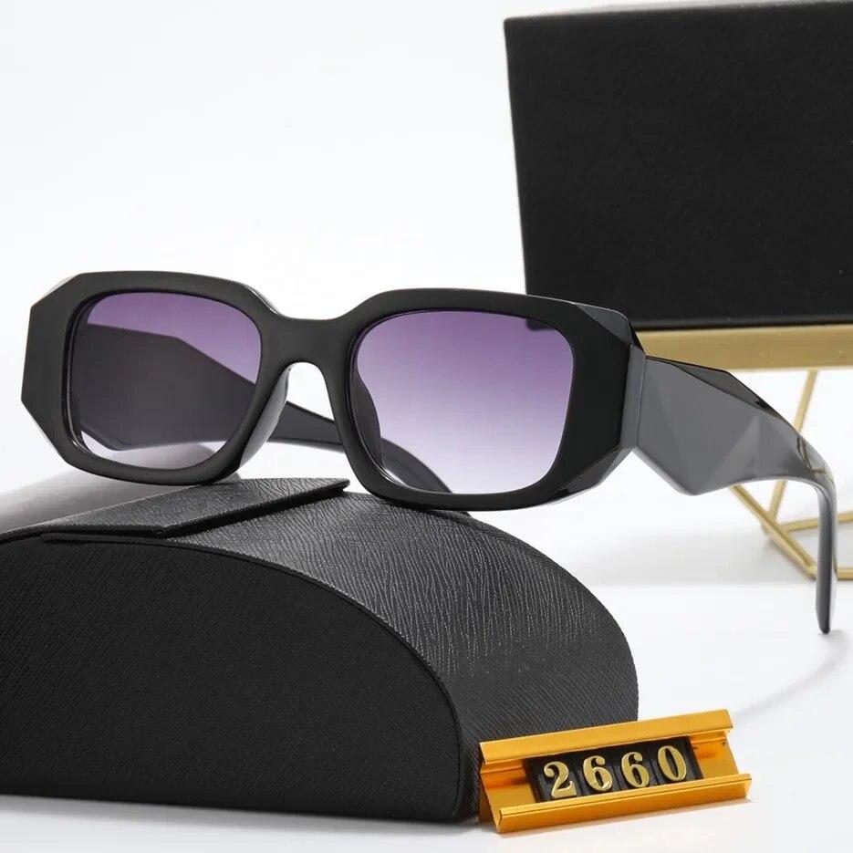 2024 Novos óculos de sol quadrados elegantes para mulheres e homens, óculos de sol de luxo, vintage, irregular, personalidade, para dirigir, praia