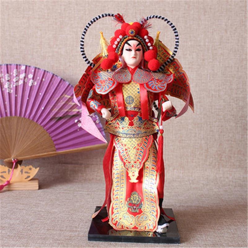 Beautiful Beijing Opera dolls Chinese style Peking Opera Silk doll Beijing special gifts Chinese cultural Rag doll sushi boat