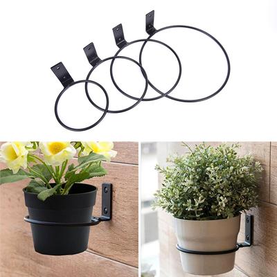 1Pcs Flower Pot Holder Ring Plant Holder Ring Wall Mounted Wall Planter Hooks