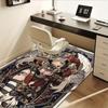 1pc Angel,Anime,Armor Office Carpet Soft Polyester Entrance Carpet Washable Non slip Machine Washabl
