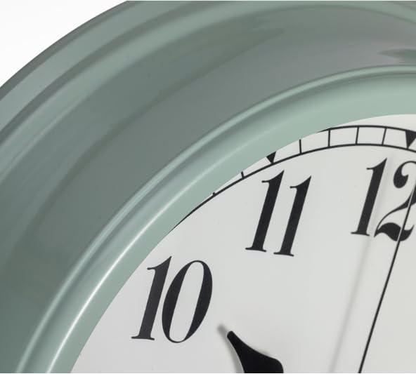 matakoko315 Luxury Wall Clock Antique Stylish Interior Easy to See Quiet Retro Scandinavian Living Room Cool Clock Analog Wall Clock Numbers Round