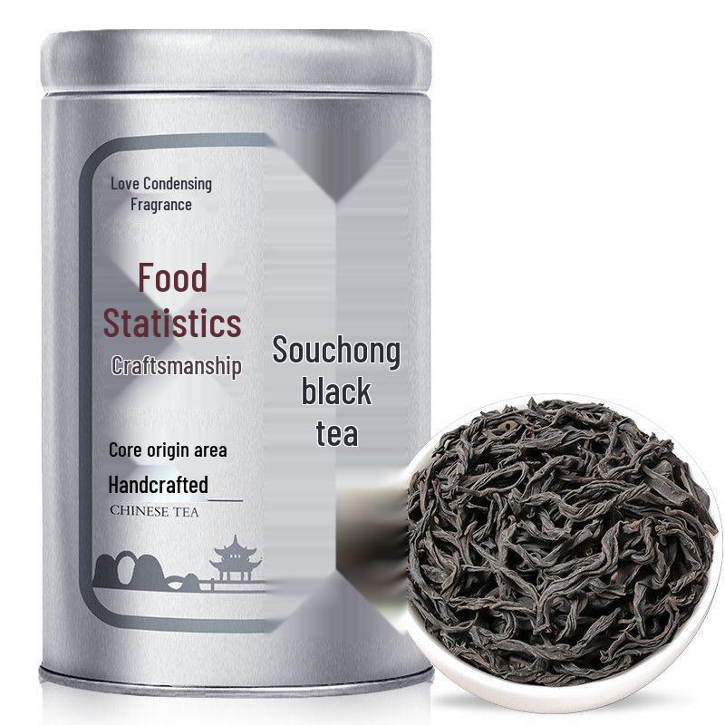 Love s Premium Xiao Zhong Black Tea: Special Grade, High Mountain, Hand-Picked, Authentic Honey Aroma, Long-Lasting Flavor, Canned.