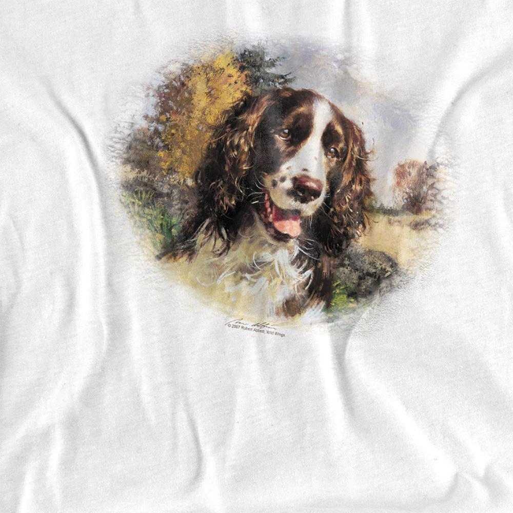 Wildlife Unisex Adult Springer Spaniel Head T-Shirt