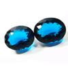 Natural Blue Grandidierite Loose Gemstone 80.23 Ct Oval Cut Pair for Jewelry Making and Crafts