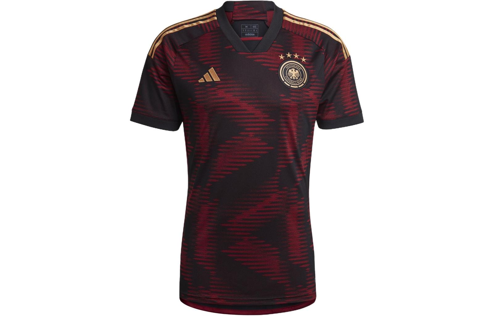 adidas 2022 Qatar World Cup Germany Away Fan Short-Sleeve Football Jersey HJ9604 S