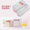 Omnpak Pencil Large Simple Pencil Holds Many Storage For Elementary School Middle School High School College Fude Bag Case, Vertical, Capacity, Case,