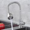 304 Stainless Steel Kitchen Single Cold Swivel Faucet