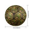 Lizard Nature Mandala Round Football Size 5 Adult Ball Suitable for Training Matches and Outdoor Team.