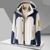 Outdoor Fishing Jacket Women's Three-in-one Fleece Liner Men's Two-piece Waterproof Jacket