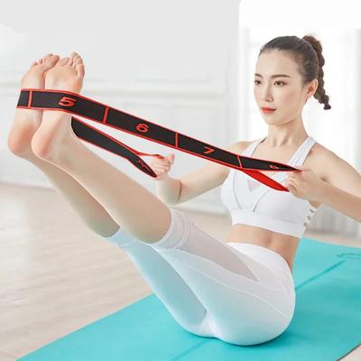 Yoga Dans Digitale Elastische Banden Latijnse ballet digitale Rugstrek Oefening fitness zacht Natuurlijk latex zijde Home Gym Meertraps