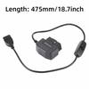 5V 2A Ausgang OBD2 Ladekabel 16-Pin Stecker OBD2 zu USB Adapter Auto-Ladegerät