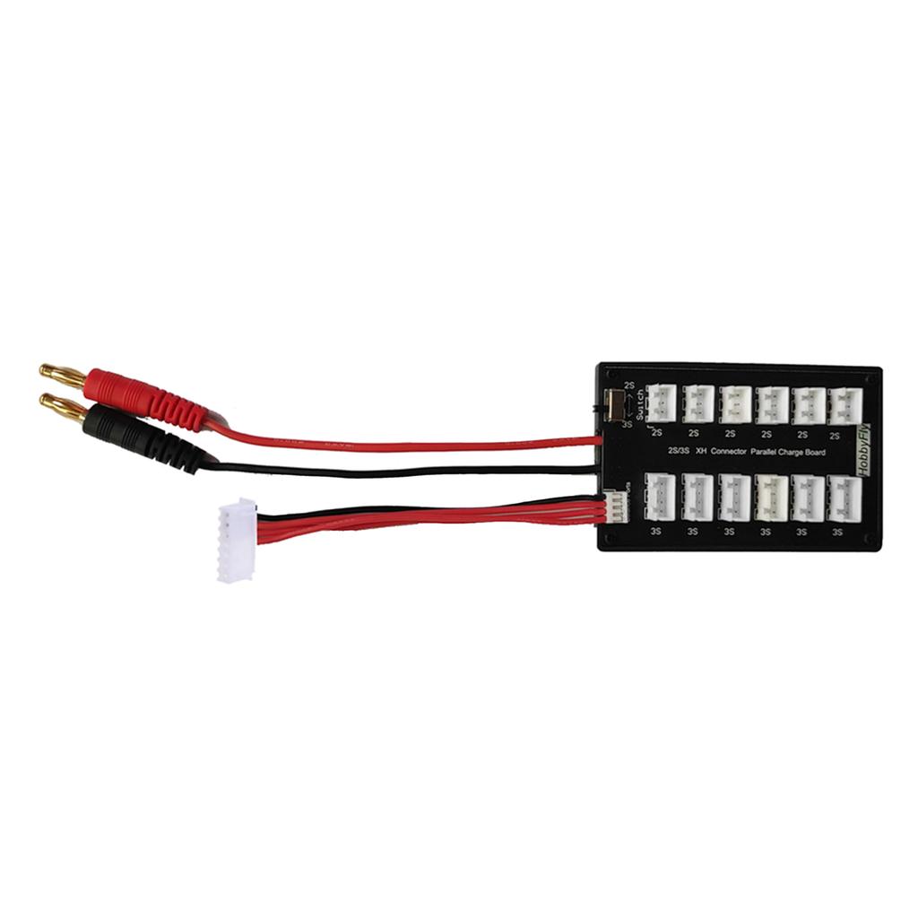 2S-3S Charging Plate Board Parallel Charging Board 6 In 1 Multi Parallel Balanced Charger Expansion Board for Imax B6