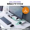 Sanwa Direct USB 7 Ports X 5 X USB Individual USB AC Adapter Hub, Type-C Connection, (2 USB-C / USB-A), Self-Powered Charger, Switches, 3.2/5Gbps,