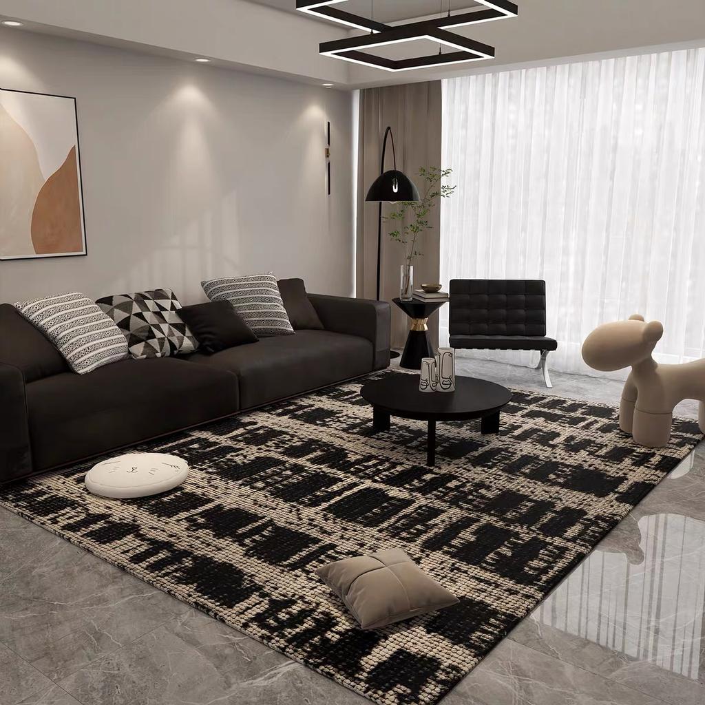 Luxury Living Room Rug Stain Resistant Easy To Clean Sofa Bedroom Bedside Mat Office Rug Home Decoration