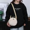 Small Round Bag Women's Mobile Phone Bag Shoulder Bag Nylon Crossbody Bag