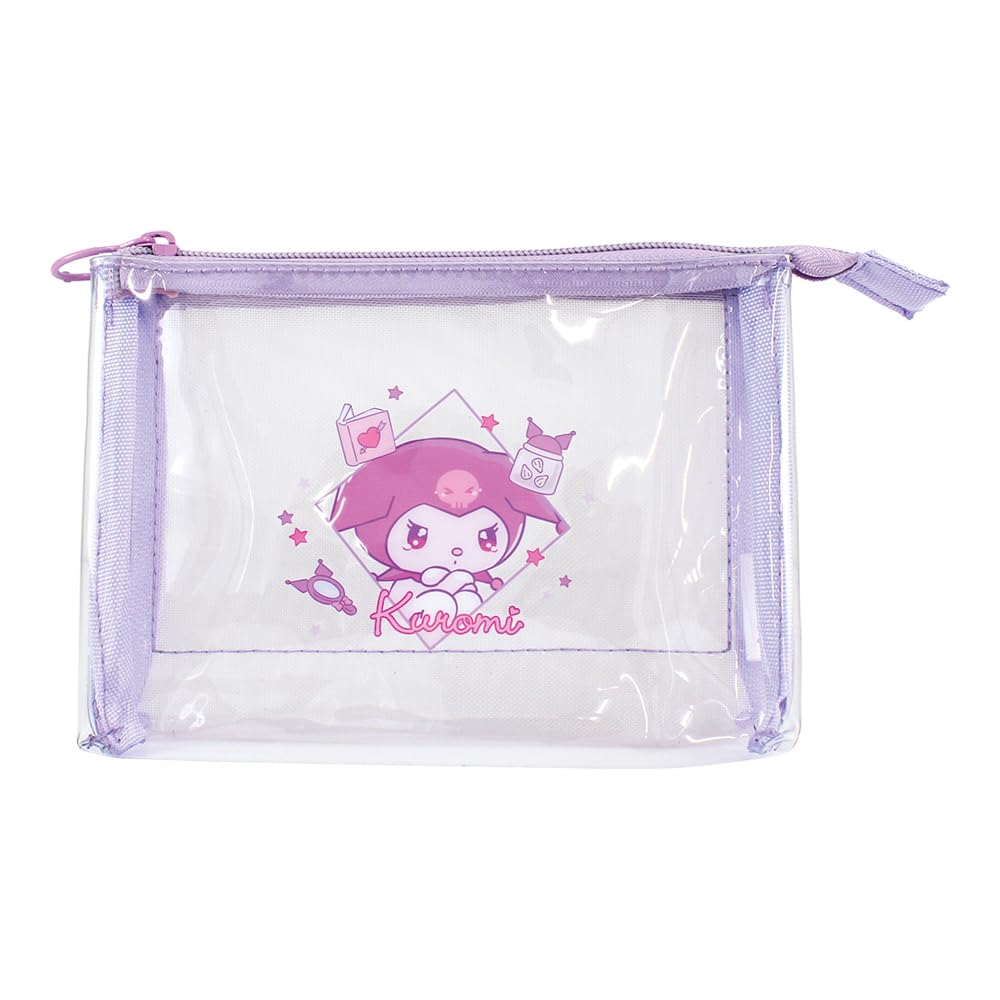 

Tees Factory Sanrio 3P Clear Mesh Pouch Amaenbo Namida/Kuromi SR-5544210KU