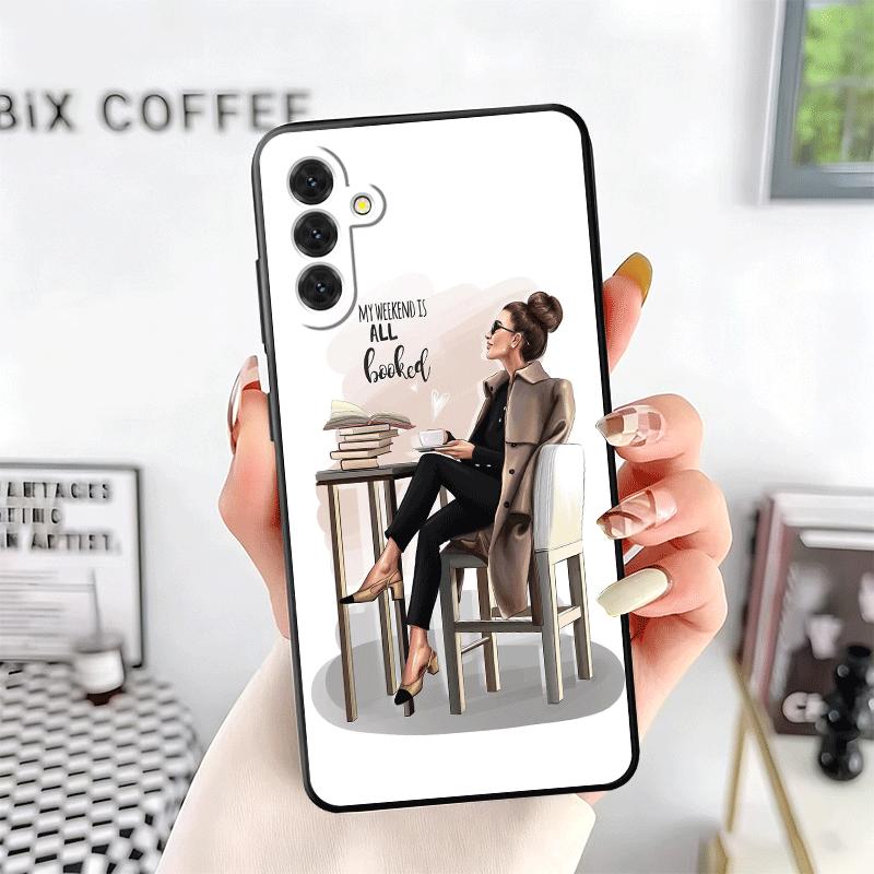 

Чехол для телефона Girl Boss Lady Pink Soft для Samsung A17 A37 A57 A16 A26 A36 A56 A15 A25 A35 A55 A14 A24 A34 A54 A13 A23 A33 A53 A52 Samsung A17