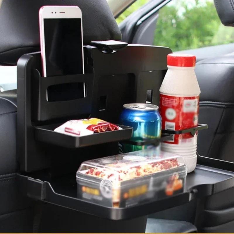 Car Shelves Drinks Water Bottles Rear Seats Fixed Seats Backrest Tables Food & Beverage Racks Accessories Car Folding Tables