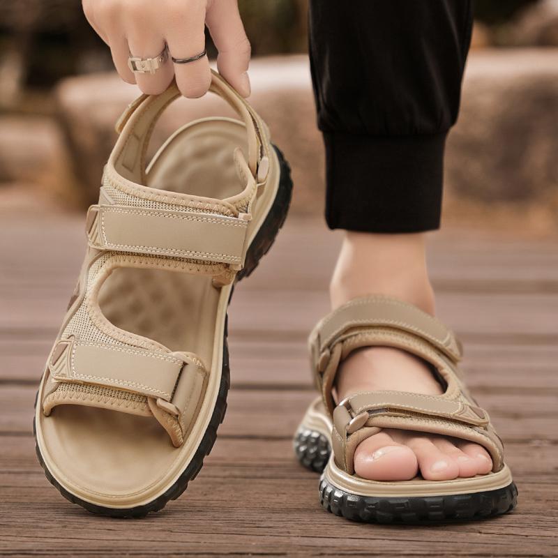 Fashion CYYTL Summer Mens Sandals Casual Shoes Beach Outdoor Slippers Walking Slides Comfort Luxury Designer Leather Lightweight Fashion