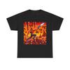 Unisex Adult T Shirt Video Game Art Demonic Battle Chaos