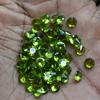 Natural Green Sapphire 10.70 Ct 5x5 Mm Round Cut Lot Certified Loose Gemstone