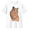 Cute Hamster Meme 100 Cotton T Shirt For Unisex Beach Streetwear Tshirts O Neck Harajuku Tee Shirt Plus Size Pattern Clothing