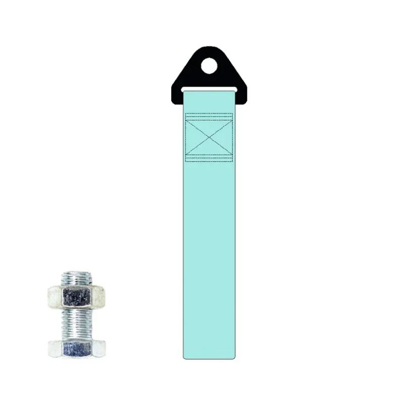 Heavy-Duty Nylon Tow Strap Universal Car Racing Tow Rope Green Black Red 28cm Bumper Trailer Towing Strap Ropes Car Decoration