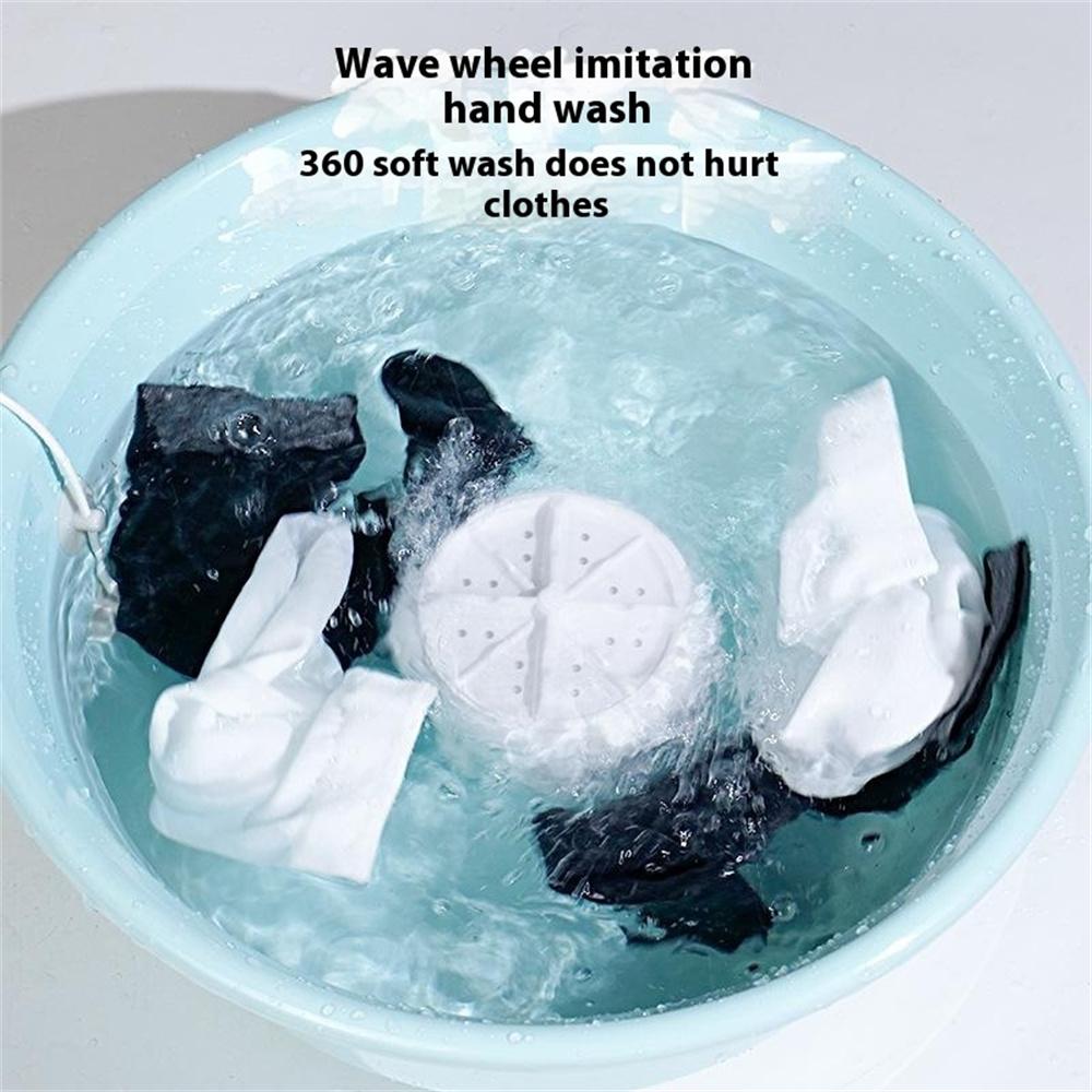 

Mini Washing Machine Portable Ultrasonic Washing Machine Turbo Laundry Type A