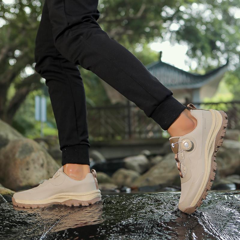 TUINANLE Męskie Buty Wiosna Jesień Outdoorowe Buty do Chodzenia Rekreacyjne Męskie Buty Sportowe Antypoślizgowe Obuwie Tenisowe dla Mężczyzn