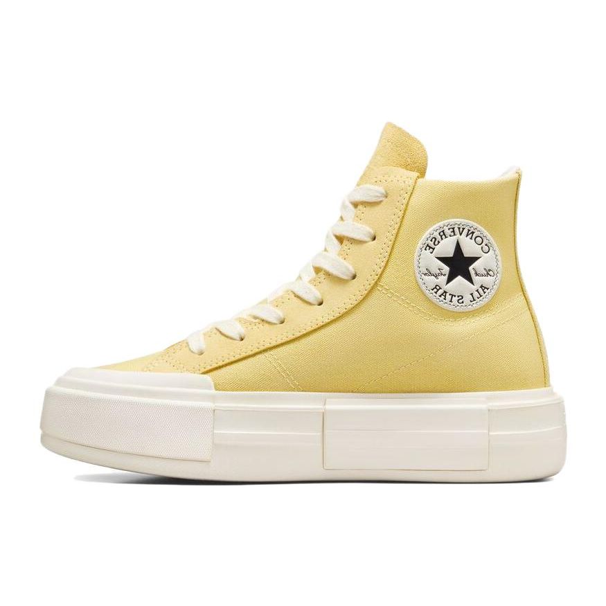 Converse Chuck Taylor All Star Comfortable Versatile Durable Breathable High-Top Canvas Shoes Unisex Sneakers Yellow A05469C