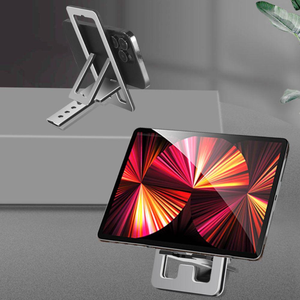 Metal Foldable Phone Stand Thin Mobile Phone Support Desk Cell Phone Holder  Travel Office