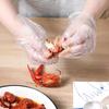 100Pcs/box Thickened TPE Cleaning Gloves Transparent Latex Free Gloves  For Household Market